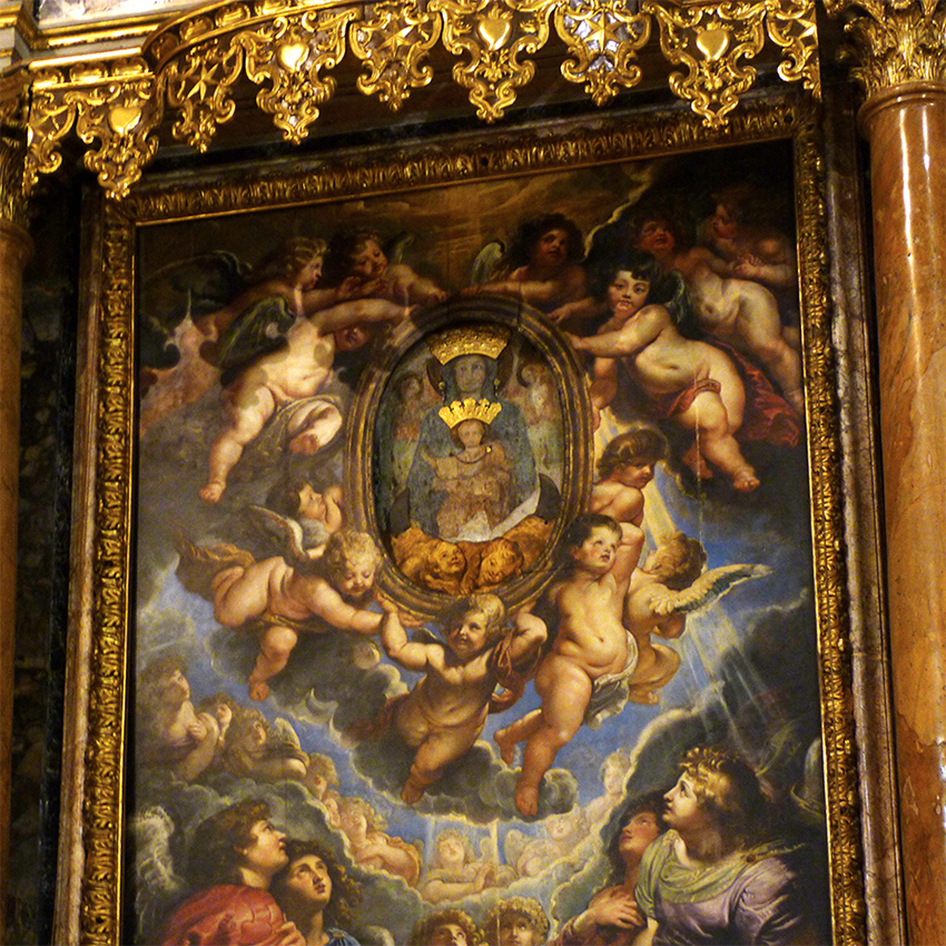 The motorized painting by Rubens